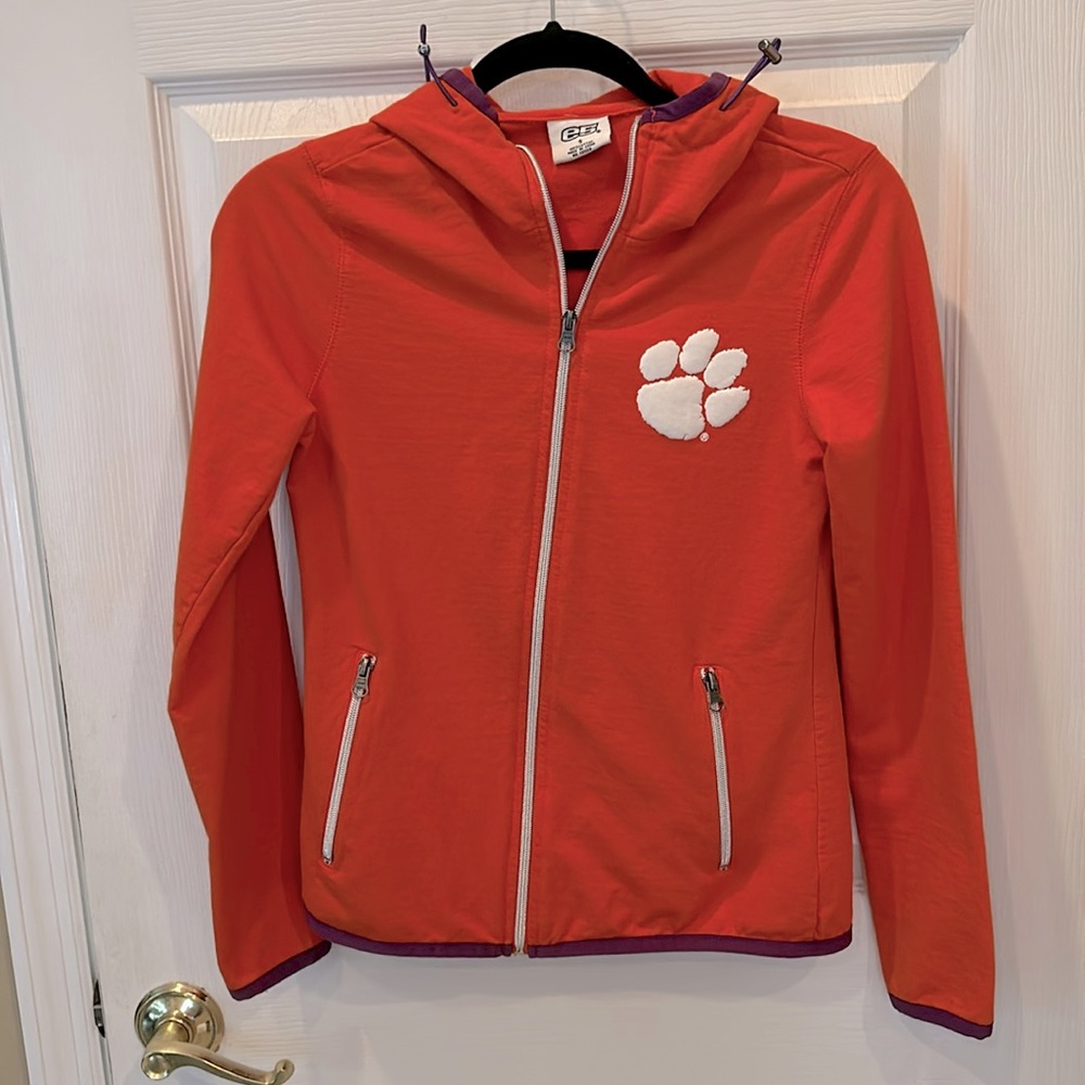 e5 Clemson jacket SZ S ~ Go Tigers!🐅 🧡💜
